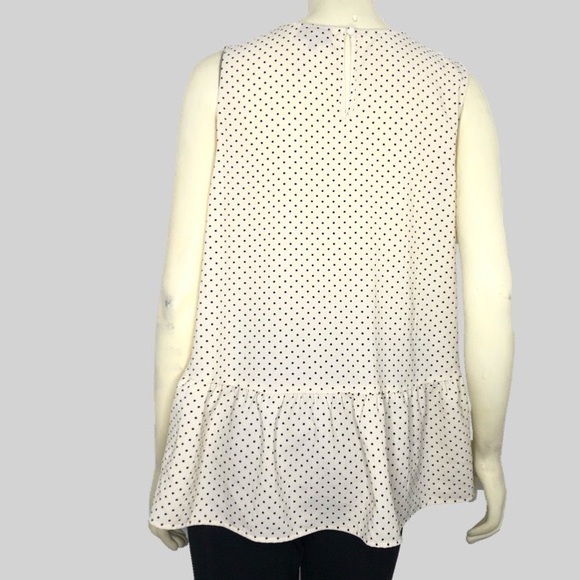 Who What Wear Lamp Shade Polka Dot Shell - Picture 6 of 8